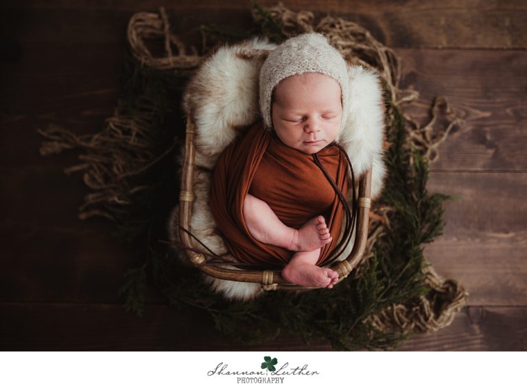 Monroe Louisiana Newborn Portrait Photographer | Beau Newborn Studio Portrait Session