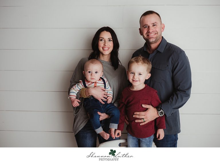 West Monroe Louisiana Family Portrait Photographer | Duncan Family Studio Portrait Mini-Session