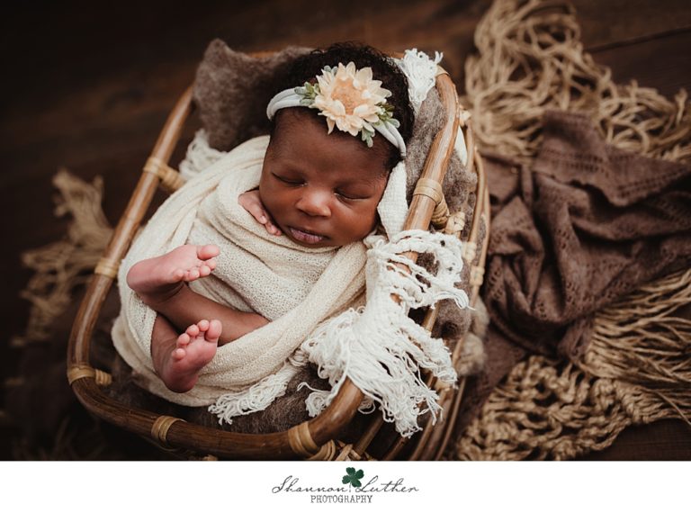 Monroe Louisiana Newborn Portrait Photographer | Katelyn Newborn Studio Portrait Session