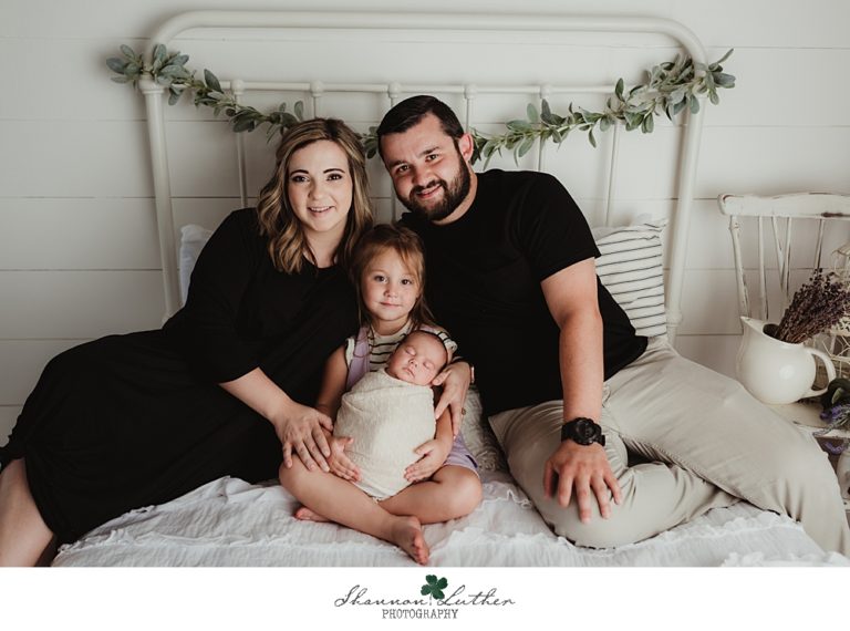Monroe Louisiana Newborn Portrait Photographer | Bentley Newborn Studio Portrait Session