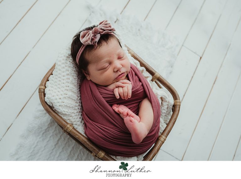 West Monroe Louisiana Newborn Portrait Photographer | Conner Newborn Studio Portrait Session
