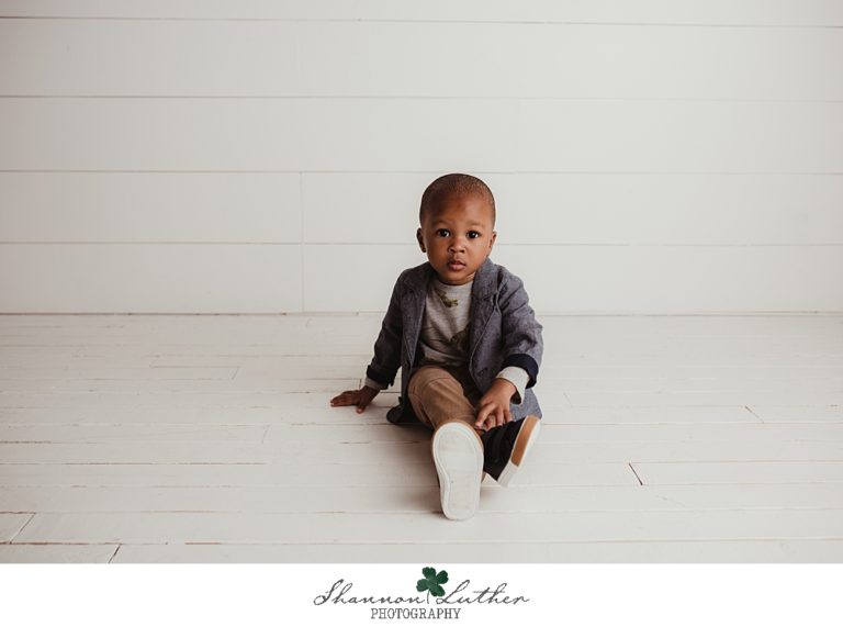 Monroe Louisiana Children’s Portrait Photographer | Bryce 2 Year Studio Portrait Mini-Session