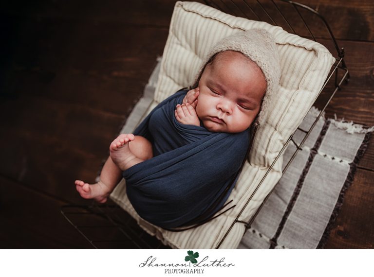Ruston Louisiana Newborn Portrait Photographer | Brooks Newborn Studio Portrait Session
