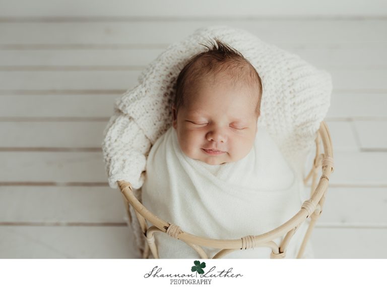 Simsboro Louisiana Newborn Portrait Photographer | Baker Newborn Studio Portrait Session