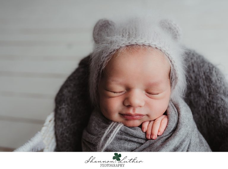 West Monroe Louisiana Newborn Portrait Photographer | Riggs Newborn Studio Portrait Session