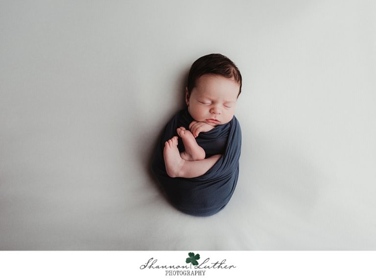 West Monroe Louisiana Newborn Portrait Photographer | Beau Newborn Studio Portrait Session