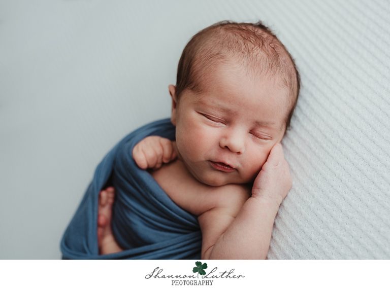 West Monroe Louisiana Newborn Portrait Photographer | Shepard Newborn Studio Portrait Session