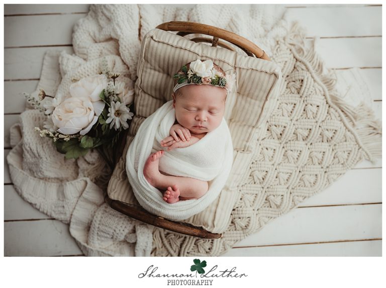 Sterlington Louisiana Newborn Portrait Photographer | Reese Newborn Studio Portrait Mini-Session