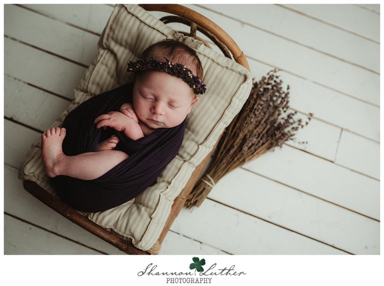 Bastrop Louisiana Newborn Portrait Photographer | Kendall Newborn Studio Portrait Session