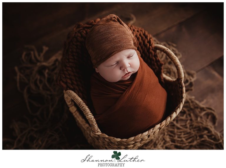 Monroe Louisiana Newborn Portrait Photographer | Michael Newborn Studio Portrait Session