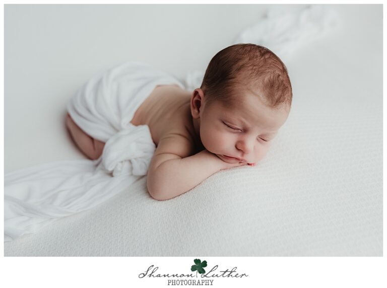 Calhoun Louisiana Newborn Portrait Photographer | Trace Newborn Studio Portrait Mini-Session