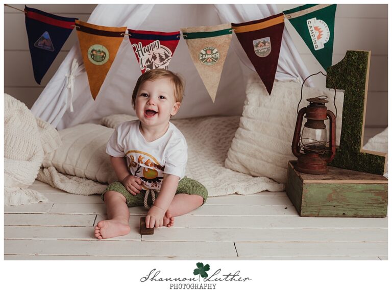 Bastrop Louisiana Infant Portrait Photographer | Keller 12 Month Milestone Portrait Session