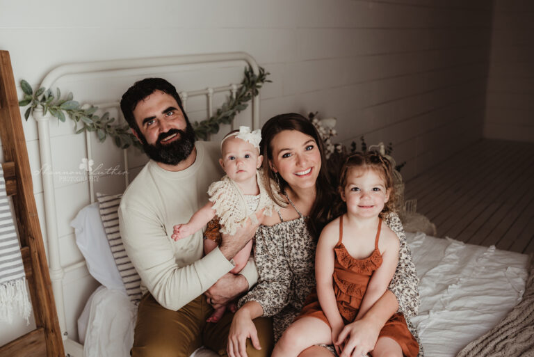 West Monroe Louisiana Infant Portrait Photographer | Zulie 6 Month Milestone Studio Portrait Session Sneak Peek