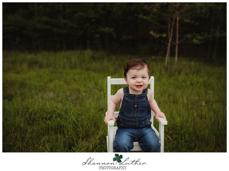West Monroe Louisiana Infant Portrait Photographer | Beau 12 Month Milestone Portrait Session