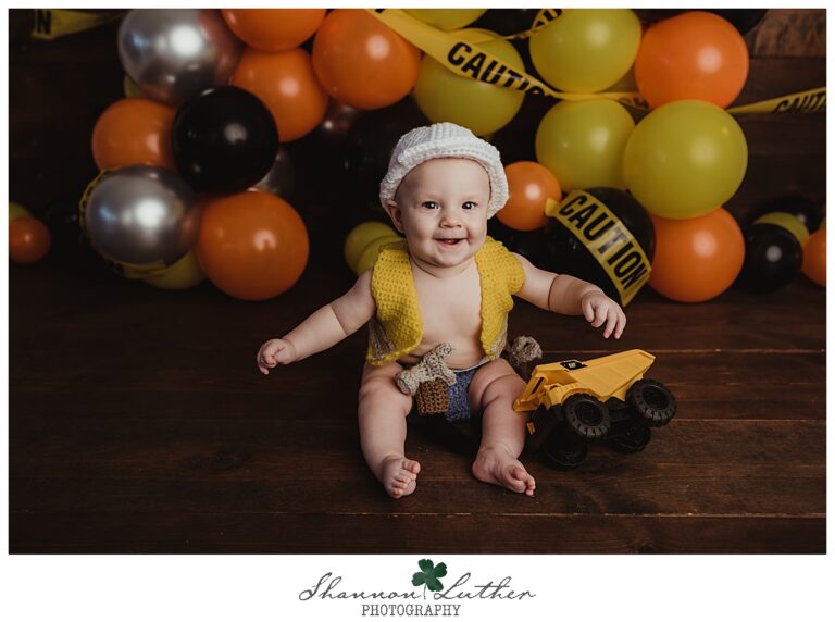 Bastrop Louisiana Infant Portrait Photographer | Asher 6 Month Milestone Portrait Session