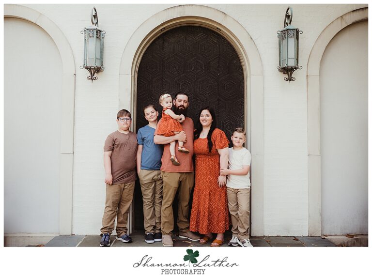 West Monroe Louisiana Family Portrait Photographer | Knighten Family Portrait Session
