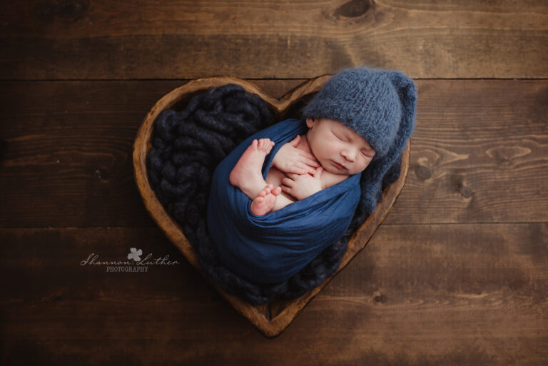 Monroe Louisiana Newborn Portrait Photographer | Benjamin Newborn Studio Portrait Session Sneak Peek