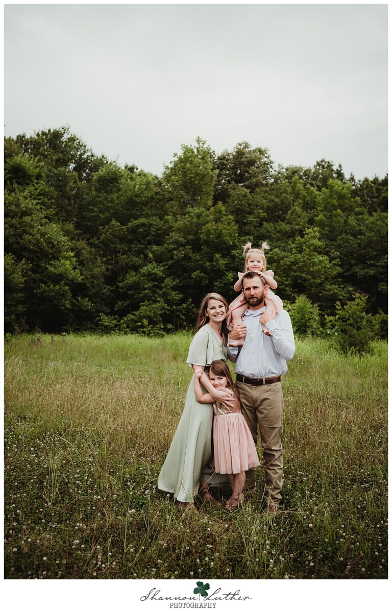 West Monroe Louisiana Family Portrait Photographer | Flick Family Portrait Session