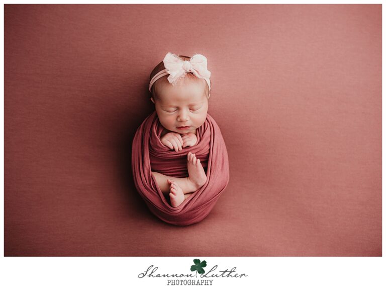 Monroe Louisiana Newborn Portrait Photographer | Aurora Newborn Studio Portrait Session