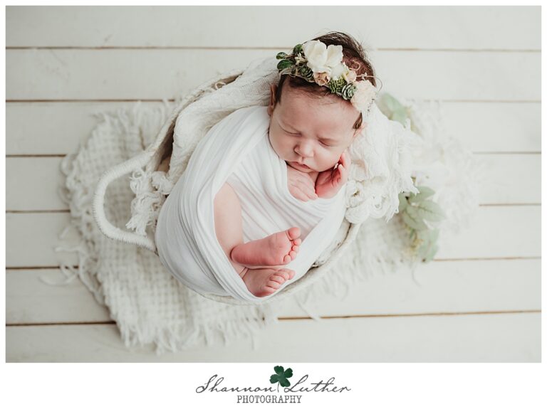 Bastrop Louisiana Newborn Portrait Photographer | Arabella Newborn Studio Portrait Mini-Session