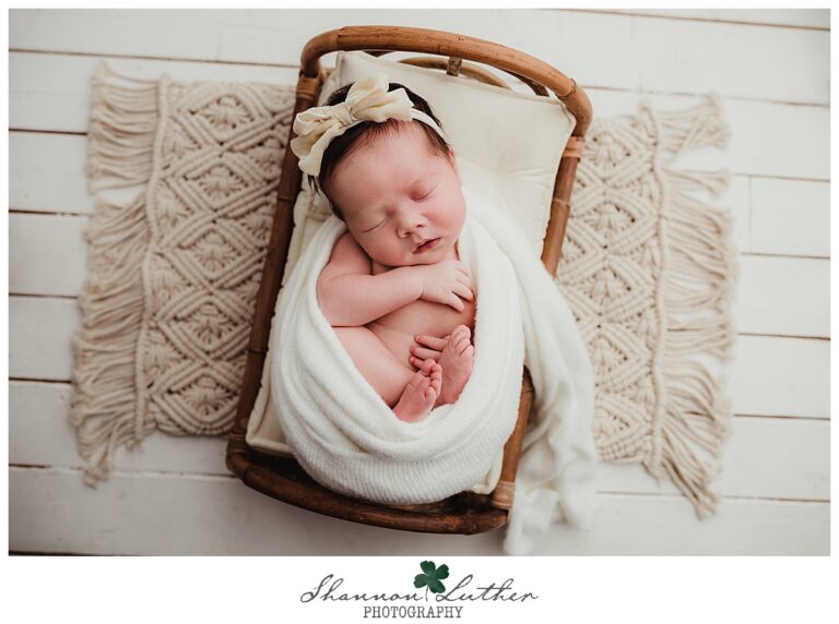 Monroe Louisiana Newborn Portrait Photographer | Sophia Newborn Studio Portrait Session