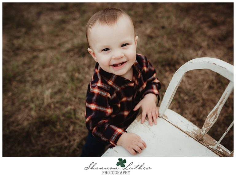 Bastrop Louisiana Infant Portrait Photographer | Asher 12 Month Milestone Portrait Session