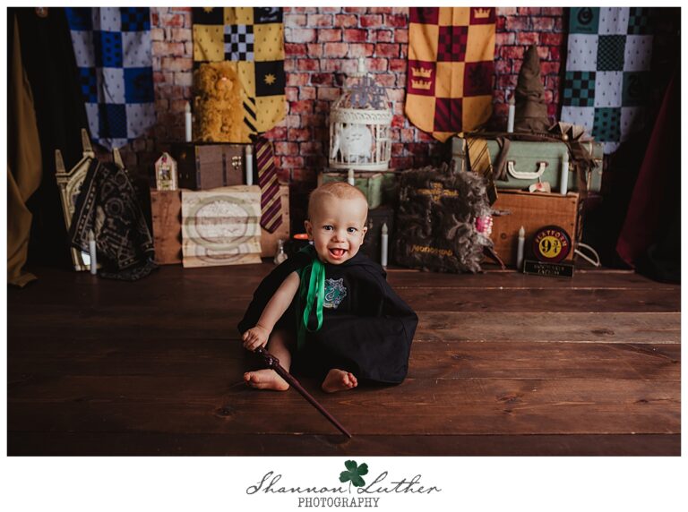 Collinston Louisiana Infant Portrait Photographer | Colton 12 Months Studio Portrait Session