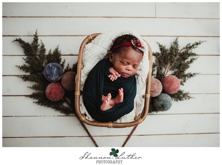 Monroe Louisiana Newborn Portrait Photographer | Ava Newborn Studio Portrait Session