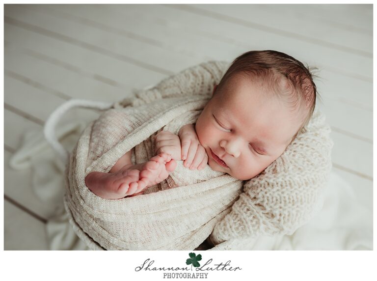 Bastrop Louisiana Newborn Portrait Photographer | Davis Newborn Studio Portrait Session