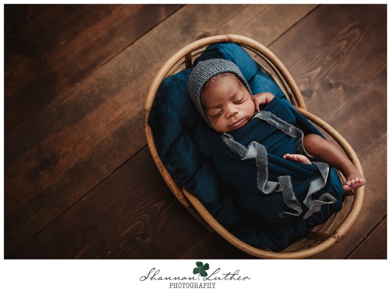 Monroe Louisiana Newborn Portrait Photographer | Dashiel Newborn Studio Portrait Session