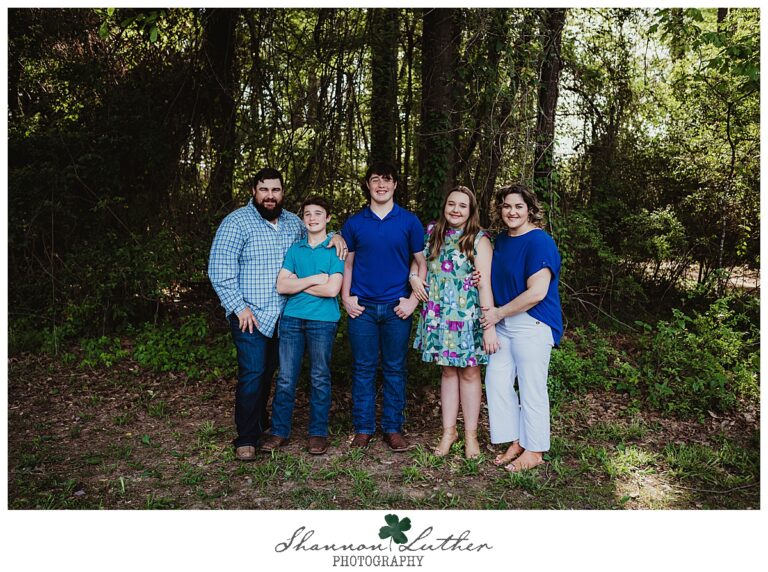 Columbia Louisiana Family Portrait Photographer | Grubbs Family Portrait Session