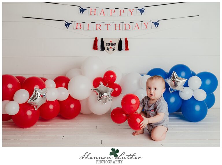 Farmerville Louisiana Infant Portrait Photographer | Ford 12 Months Studio Portrait Mini-Session