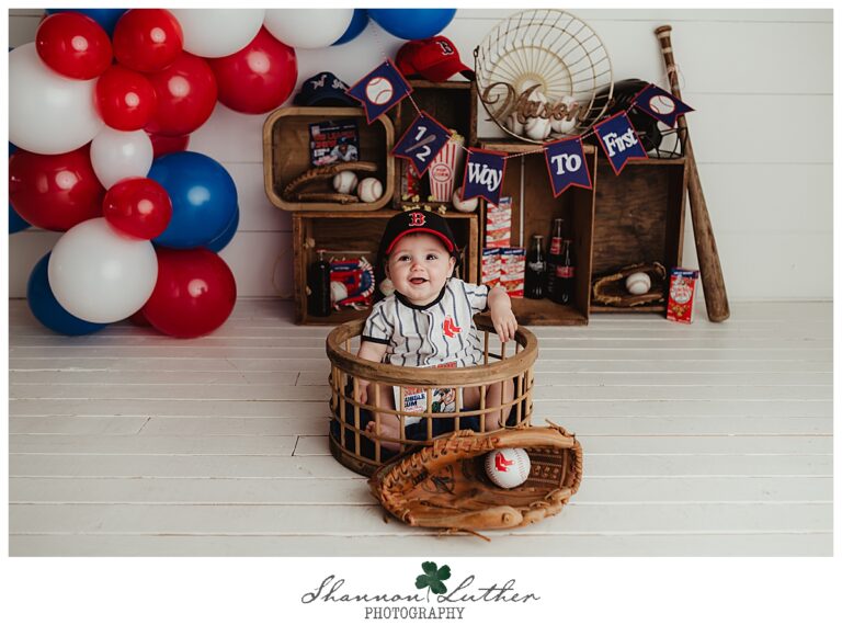 West Monroe Louisiana Infant Portrait Photographer | Mason 6 Months Studio Portrait Session