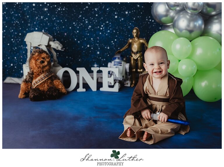 West Monroe Louisiana Infant Portrait Photographer | Kanan 12 Months Studio Portrait Mini-Session