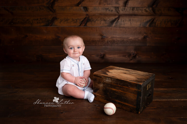 Monroe Louisiana Infant Portrait Photographer | River 9 Months Studio Portrait Mini-Session Sneak Peek