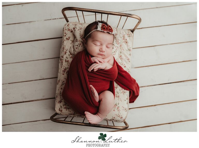 West Monroe Louisiana Newborn Portrait Photographer | Ada Newborn Studio Portrait Mini-Session