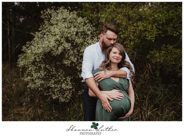 Monroe Louisiana Maternity Portrait Photographer | Hannah Maternity Black Bayou and Studio Portrait Session
