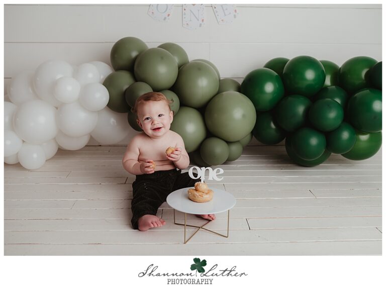 West Monroe Louisiana Infant Portrait Photographer | Davis 12 Months Studio Portrait Session