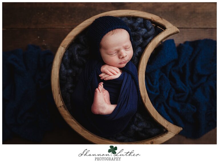 West Monroe Louisiana Newborn Portrait Photographer | Hudson Newborn Studio Portrait Mini-Session