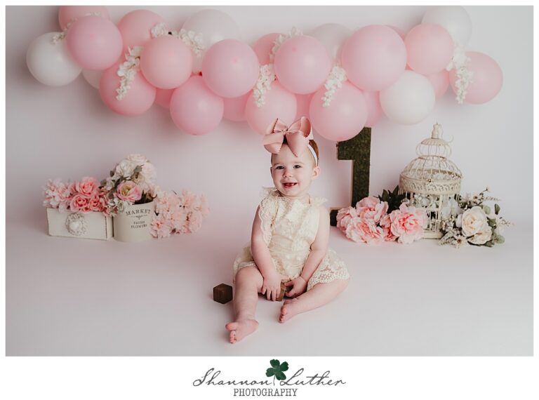 Monroe Louisiana Infant Portrait Photographer | Emmy 12 Months Studio Portrait Mini-Session