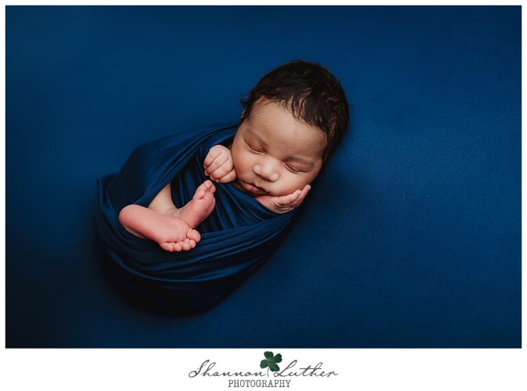 Calhoun Louisiana Newborn Portrait Photographer | Jaxson Newborn Studio Portrait Mini-Session