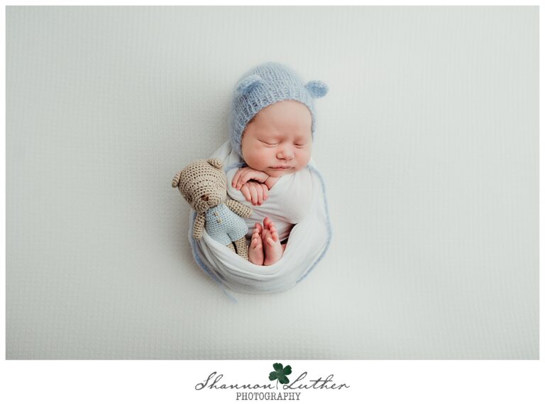 Monroe Louisiana Newborn Portrait Photographer | Bennett Newborn Studio Portrait Session