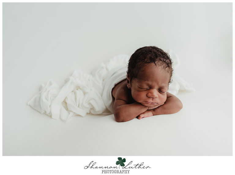 Monroe Louisiana Newborn Portrait Photographer | Davian Newborn Studio Portrait Session