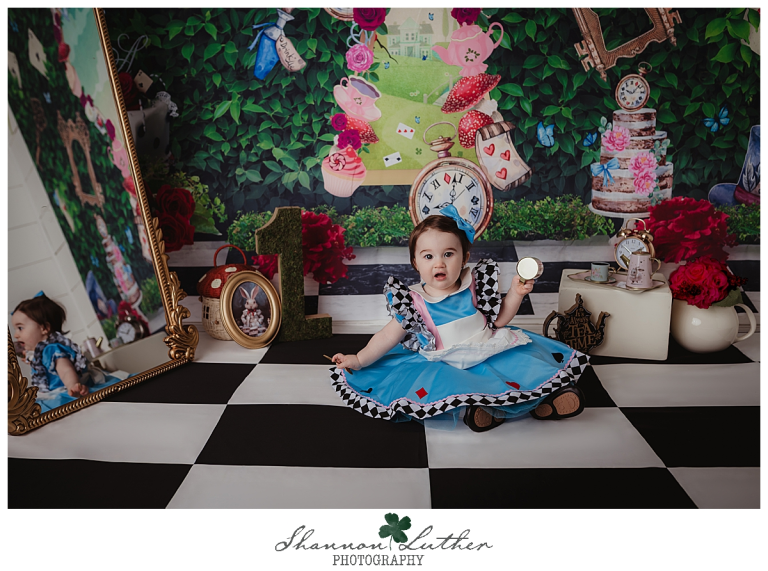 Monroe Louisiana Infant Portrait Photographer | Ada 12 Months Studio Portrait Session