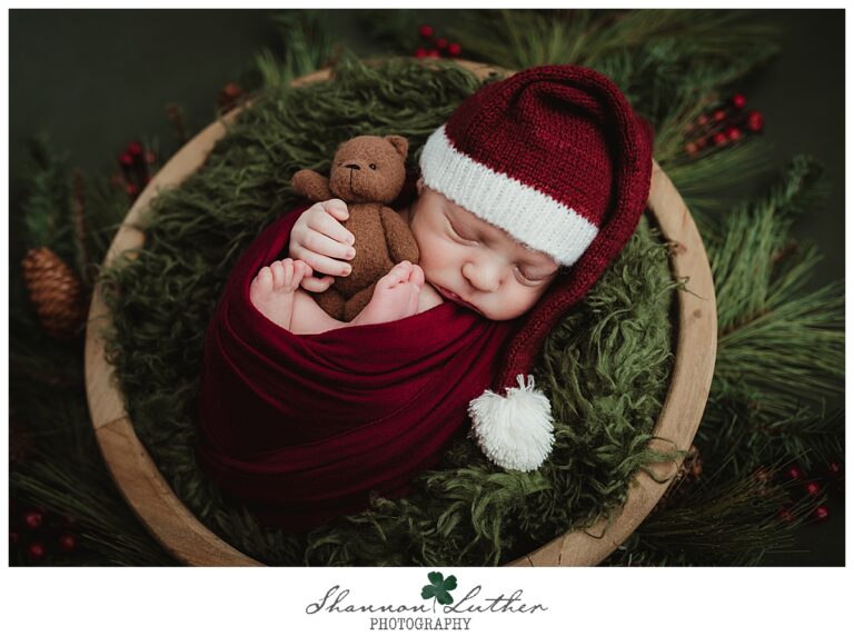 Monroe Louisiana Newborn Portrait Photographer | Patrick Newborn Studio Portrait Mini-Session