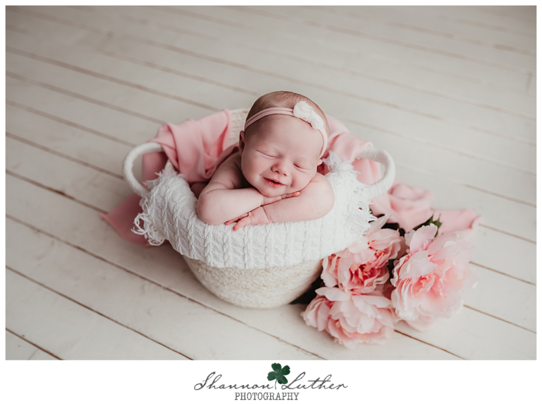 Monroe Louisiana Newborn Portrait Photographer | Millie Newborn Studio Portrait Mini-Session