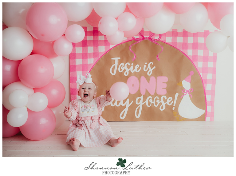 Monroe Louisiana Infant Portrait Photographer | Josie 12 Months Studio Portrait Session