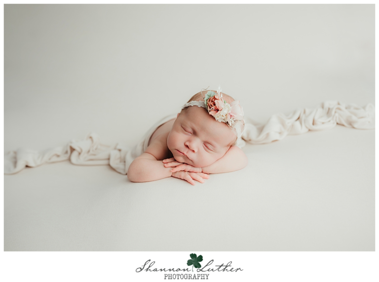 West Monroe Louisiana Newborn Portrait Photographer | Ruby Mae Newborn Studio Portrait Mini-Session