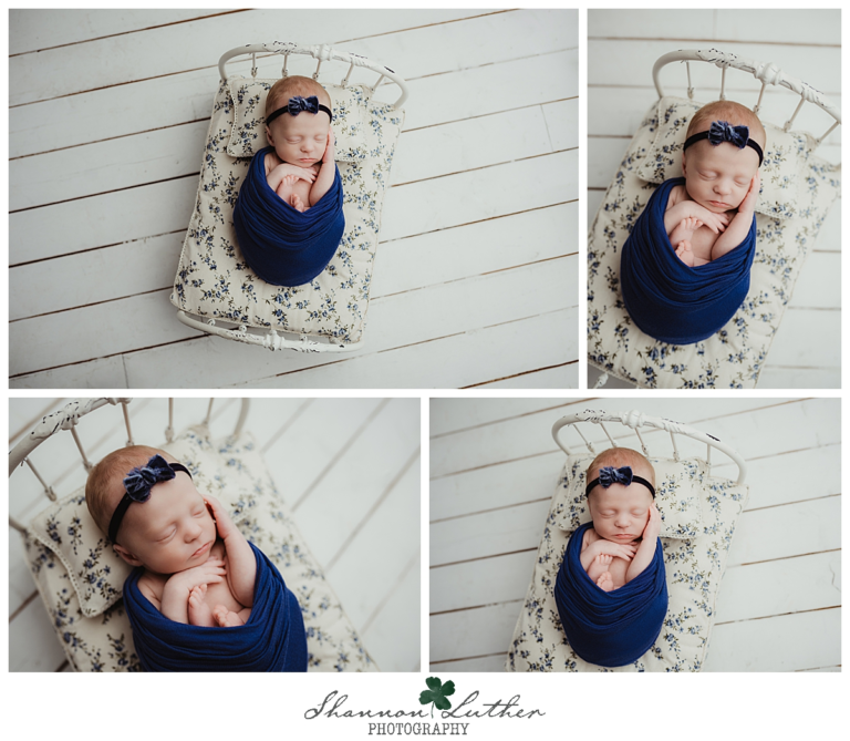 Monroe Louisiana Newborn Portrait Photographer | Lottie Newborn Studio Portrait Session