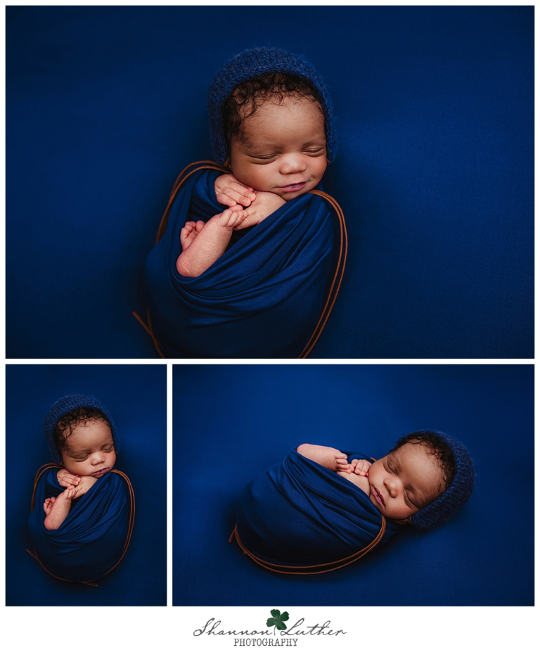 Monroe Louisiana Newborn Portrait Photographer | Cassius Newborn Studio Portrait Mini-Session